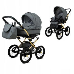 Wózek 2w1 dziecięcy spacerówka BabyLux Margaret