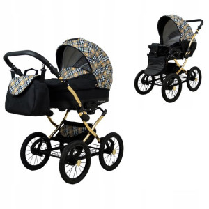 Wózek 2w1 dziecięcy spacerówka BabyLux Margaret