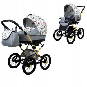 Wózek 2w1 dziecięcy spacerówka BabyLux Margaret
