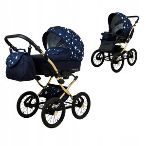 Wózek 2w1 dziecięcy spacerówka BabyLux Margaret