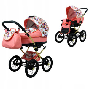 Wózek 2w1 dziecięcy spacerówka BabyLux Margaret