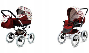 Wózek 2w1 dziecięcy spacerówka BabyLux Margaret