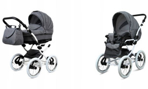 Wózek 2w1 dziecięcy spacerówka BabyLux Margaret