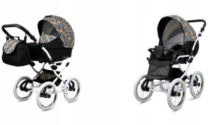 Wózek 2w1 dziecięcy spacerówka BabyLux Margaret