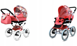 Wózek 2w1 dziecięcy spacerówka BabyLux Margaret