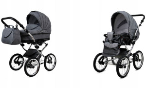 Wózek 2w1 dziecięcy spacerówka BabyLux Margaret