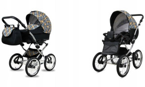 Wózek 2w1 dziecięcy spacerówka BabyLux Margaret