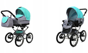 Wózek 2w1 dziecięcy spacerówka BabyLux Margaret