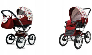 Wózek 2w1 dziecięcy spacerówka BabyLux Margaret