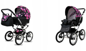 Wózek 2w1 dziecięcy spacerówka BabyLux Margaret
