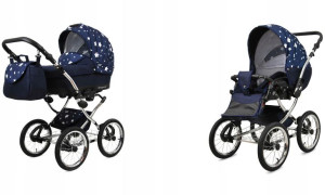 Wózek 2w1 dziecięcy spacerówka BabyLux Margaret