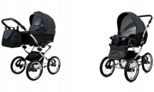 Wózek 2w1 dziecięcy spacerówka BabyLux Margaret