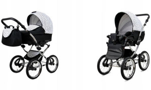 Wózek 2w1 dziecięcy spacerówka BabyLux Margaret