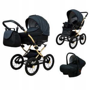 Wózek 3w1 dziecięcy spacerówka BabyLux Margaret