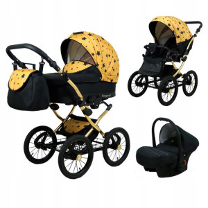 Wózek 3w1 dziecięcy spacerówka BabyLux Margaret