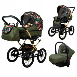 Wózek 3w1 dziecięcy spacerówka BabyLux Margaret