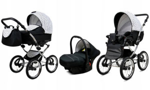 Wózek 3w1 dziecięcy spacerówka BabyLux Margaret