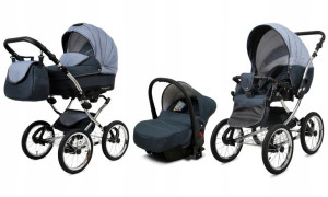 Wózek 3w1 dziecięcy spacerówka BabyLux Margaret