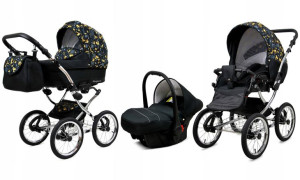Wózek 3w1 dziecięcy spacerówka BabyLux Margaret
