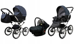 Wózek 3w1 dziecięcy spacerówka BabyLux Margaret