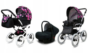 Wózek 3w1 dziecięcy spacerówka BabyLux Margaret