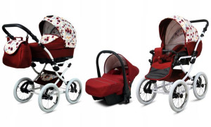 Wózek 3w1 dziecięcy spacerówka BabyLux Margaret