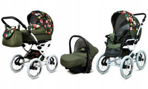Wózek 3w1 dziecięcy spacerówka BabyLux Margaret