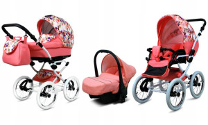 Wózek 3w1 dziecięcy spacerówka BabyLux Margaret