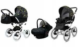 Wózek 3w1 dziecięcy spacerówka BabyLux Margaret
