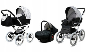 Wózek 3w1 dziecięcy spacerówka BabyLux Margaret