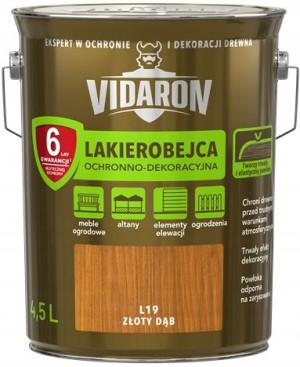 Vidaron Lakierobejca 4,5l L19 Złoty Dąb
