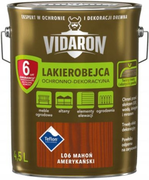 Vidaron Lakierobejca 4,5l L06 Mahoń Amerykański