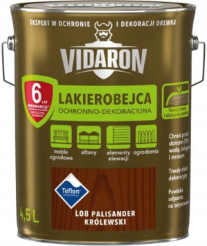 Vidaron Lakierobejca 4,5l L08 Palisander Królewski