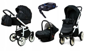 Wózek 4w1 dziecięcy BabyLux ColorLux + baza Isofix