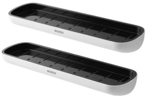 2X Półka Łazienkowa Wisząca Pod Prysznic Ecoco