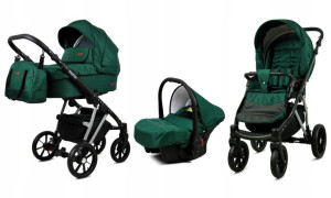 Wózek 3w1 dziecięcy spacerówka BabyLux MARLUX ALU