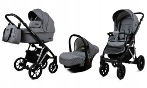 Wózek 3w1 dziecięcy spacerówka BabyLux MARLUX ALU