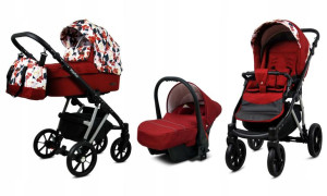 Wózek 3w1 dziecięcy spacerówka BabyLux MARLUX ALU