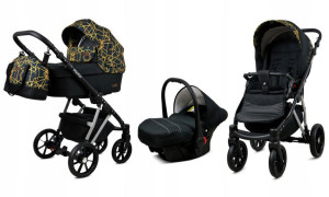 Wózek 3w1 dziecięcy spacerówka BabyLux MARLUX ALU