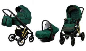 Wózek 3w1 dziecięcy spacerówka BabyLux MARLUX ALU