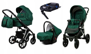 Wózek 4w1 dziecięcy BabyLux Marlux + baza Isofix