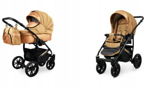 Wózek 2w1 dziecięcy spacerówka BabyLux Miracle ALU