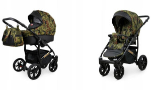 Wózek 2w1 dziecięcy spacerówka BabyLux Miracle ALU