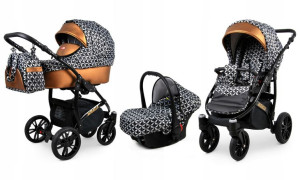 Wózek 3w1 dziecięcy spacerówka BabyLux Miracle
