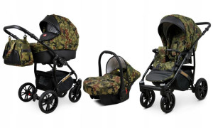Wózek 3w1 dziecięcy spacerówka BabyLux Miracle
