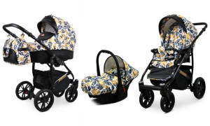 Wózek 3w1 dziecięcy spacerówka BabyLux Miracle