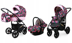 Wózek 3w1 dziecięcy spacerówka BabyLux Miracle