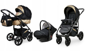 Wózek 3w1 dziecięcy spacerówka BabyLux Miracle