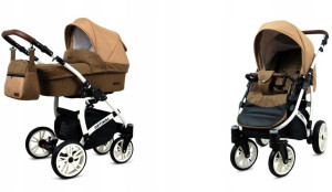 Wózek 2w1 dziecięcy spacerówka BabyLux OPTIMAL ALU