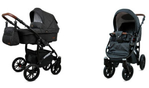 Wózek 2w1 dziecięcy spacerówka BabyLux OPTIMAL ALU